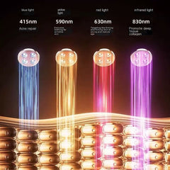 قناع وجه جديد من السيليكون للعلاج بالضوء بتقنية LED للاستخدام المنزلي